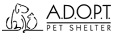 A.D.O.P.T. Pet Shelter Logo